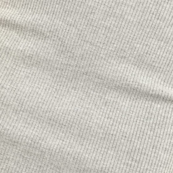 NWT Lulu’s Things Are Heating Up Light Grey Ribbed Backless Bodycon Dress - Picture 5 of 5